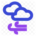 Windy overcast  Icon