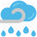 Windy rain  Icon