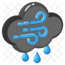 Rain Rainfall Drizzle Icon
