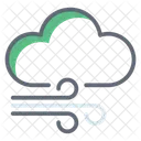 Windy Weather Windy Climate Atmosphere Icon
