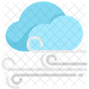 Windy Weather Windy Cloud Weather Overcast Icon