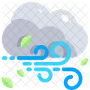 Windy Weather Windy Cloud Weather Overcast Icon