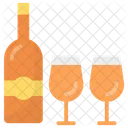 Wine Beer Bottle Alcohol Icon