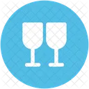 Wine Drinks Glasses Icon