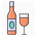 Wine Alcohol Bottle Icon