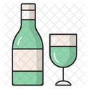 Wine Drink Bottle Icon