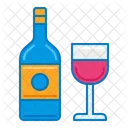 Wine Wine Glass Drink Icon