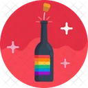 Romance Love Wine Icon