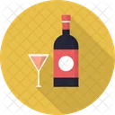 Wine Restaurant Concept Icon