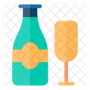 Glass Food And Restaurant Alcoholic Drinks Icon
