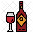 Wine Bottle Alcoholic Icon