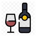 Wine Champaign Bottle Icon