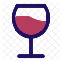 Wine Red Glass Icon