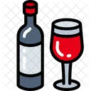 Wine Dinner Holiday Icon