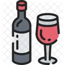 Wine Dinner Holiday Icon