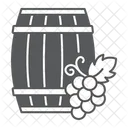 Wine Barrel Drink Icon