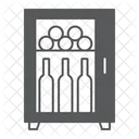 Wine Fridge Drink Icon