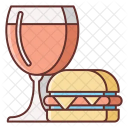 Wine And Food Pairings  Icon