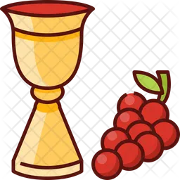 Wine And Grape  Icon
