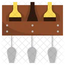 Wine Bar Shelf Icon