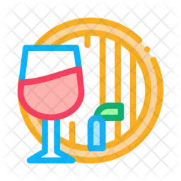 Wine Barrel  Icon