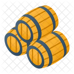 Wine Barrel  Icon