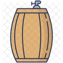Wine Barrel Wine Drink Icon