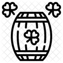 Saint Patrick Day Out Line Icon Created Base On Pixel Perfect Grid 64 X 64 Pixel Icon