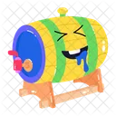 Wine Cask Wine Barrel Beer Cask Icon