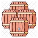 Wine Barrels  Icon