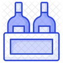 Wine Bottles Crate Icon
