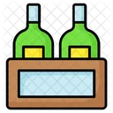 Wine Bottles Crate Icon