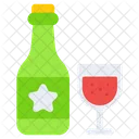 Drink Bottle Wine Alcohol Icon