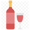 Wine Bottle Alcohol Drink Bottle Icon