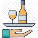 Wine Bottle Wine Beverage Icon