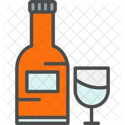 Wine Bottle  Icon