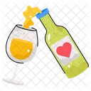 Glass Alcohol Winery Icon