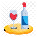 Alcohol Bottle Wine Bottle Alcoholic Drink Icon