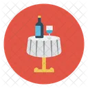 Wine Table Drink Icon