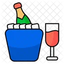 Wine Bottle Glass Alcohol Icon