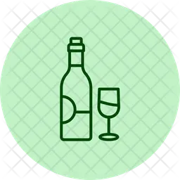Wine bottle  Icon