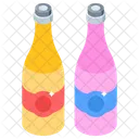 Wine Bottles Alcohol Champagne Icon