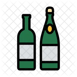 Wine Bottles  Icon