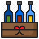 Wine Box Gift  Icon