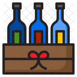Wine Box Gift  Icon