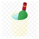 Wine Chilling Bucket Chilling Bucket Wine Bucket Icon