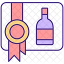 Wine Gift Certificate Wine Glass Icon