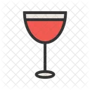 Wine Goblet Glass Icon