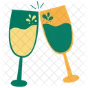 Wine Glass Celebration Party Icon