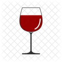 Wine Glass Wine Glass Icon Glass Vector Icon